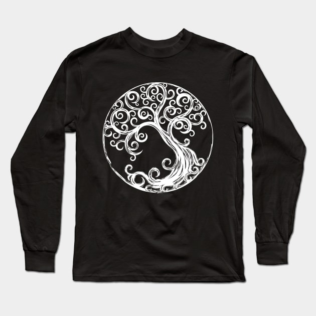 Cycle Tree # 02 Long Sleeve T-Shirt by martinussumbaji